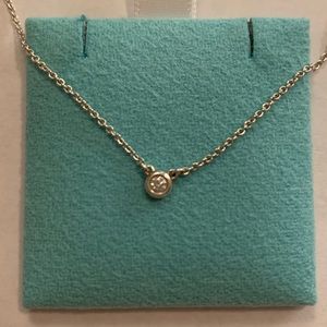 Tiffany Diamonds By The Yard Pendant sterling .05